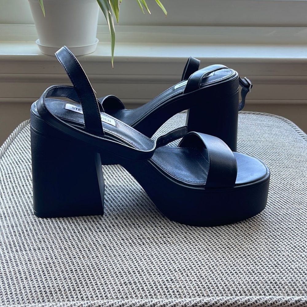 Steve Madden Chunky Heels: “Rosetta”